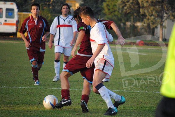 Selargius-Porto Torres 0-0, Emiliano Melis marcato da Mattia Floris Selargius-Porto Torres 0-0, Emiliano Melis marcato da Mattia Floris